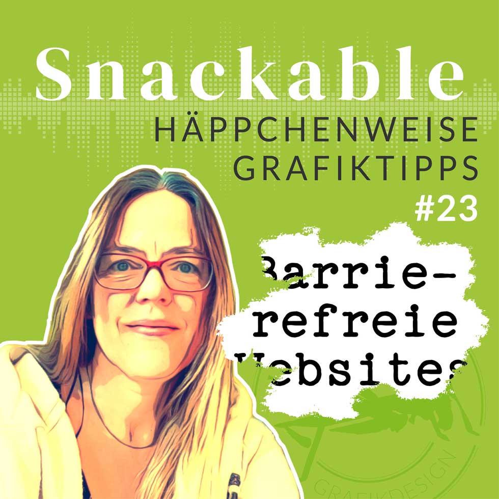 Jana Schlosser – Podcast – #23 barrierefreie Website